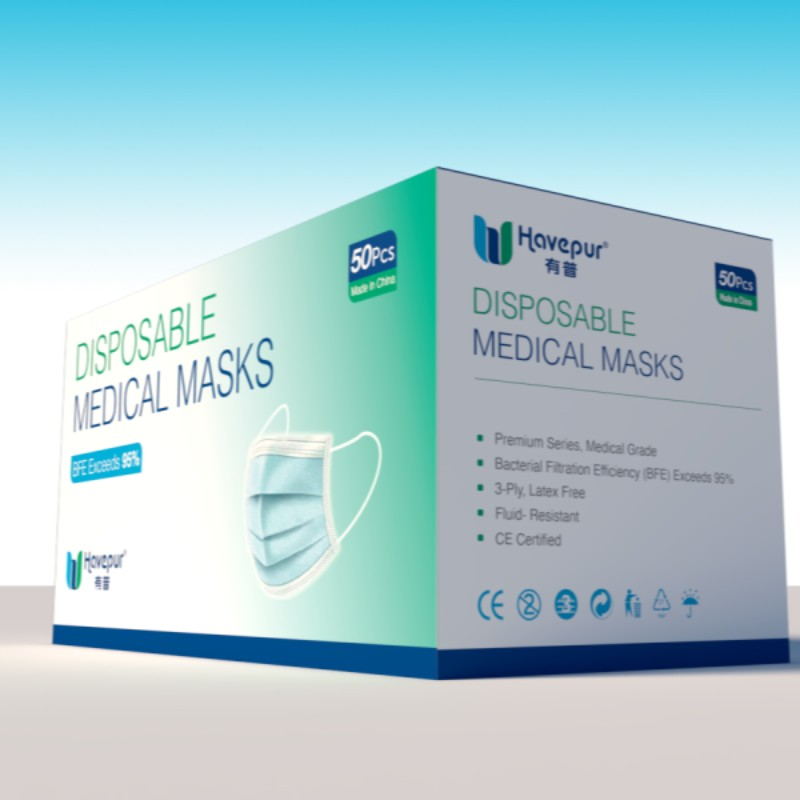 Disposable medical safety masks